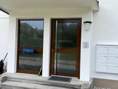 Eingangsbestätigung und Briefkasten