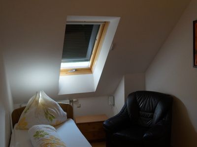 Schlafzimmer Einzelbett Apartment 3