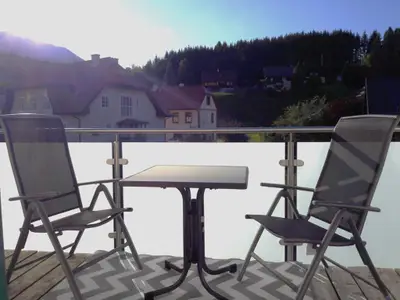 Ferienwohnung Weissenbacher Balkon