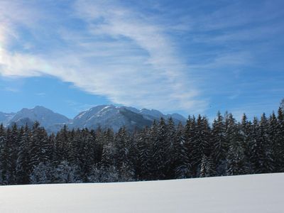 Blick vom Balkon