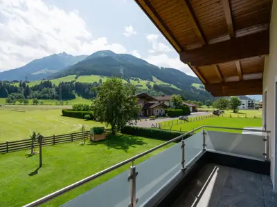 Aussicht vom Ferienhaus [Sommer]