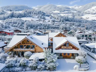 Außenseite Ferienhaus [Winter]