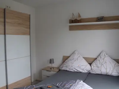 Schlafzimmer Ferienwohnung "Am Seeufer III"