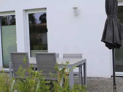 Terrasse Ferienwohnung "Am Seeufer III"