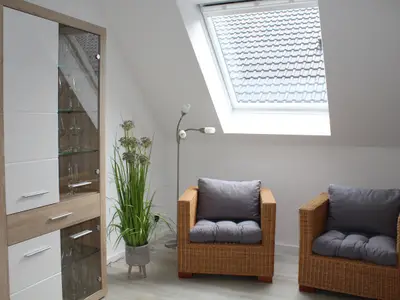 Lounge-Ecke Ferienwohnung "Am Seeufer II"