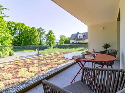 Südloggia mit Seeblick