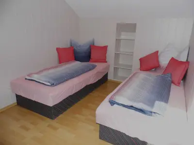 BEDROOM, INSIDE, OUTSIDE