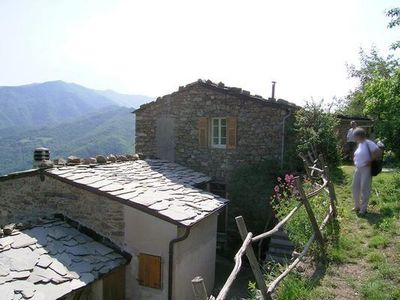 Blick vom Garten Richtung Westen