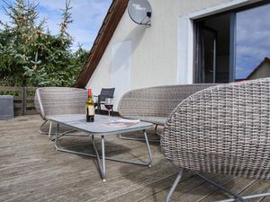 die große Dachterrasse