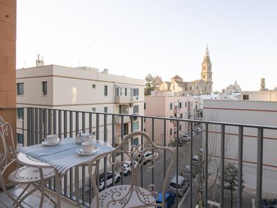 Blick auf die Kathedrale vom Balkon aus