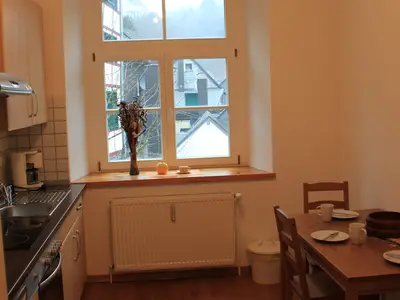 "Ferienwohnung Zum alten Landrat" Küche