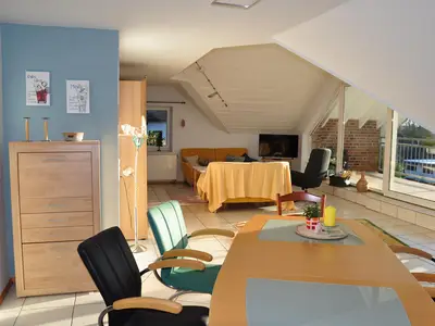 Ferienwohnung "Sommerblick" Wohnzimmer