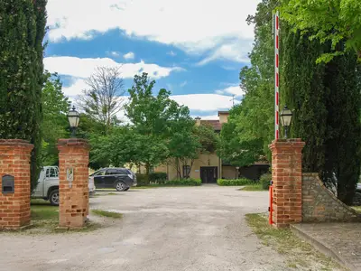 outside
