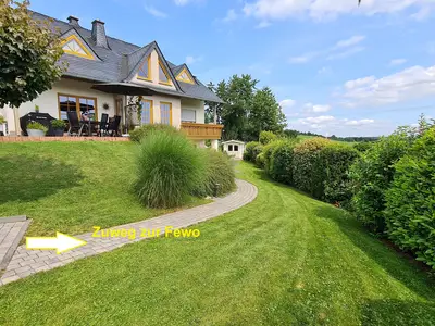 Hauansicht mit Beschriftung
