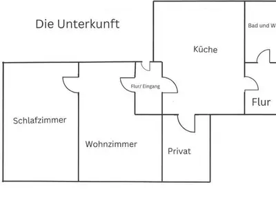 Ferienwohnung für 2 Personen (45 m²) in Moormerland 8/10
