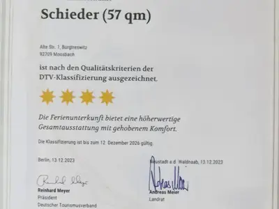 4 Sterne Zertifikat FW 57 qm