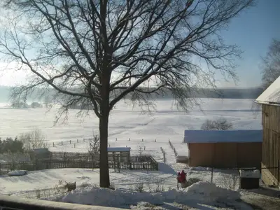 Unser Haflingerhof im Winter