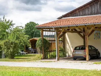 Carport und Gartenhaus Haus Inge, ©Oberpfälzer Wald/Zaneta Weidner.JPG