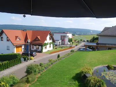 Ausblick Balkon