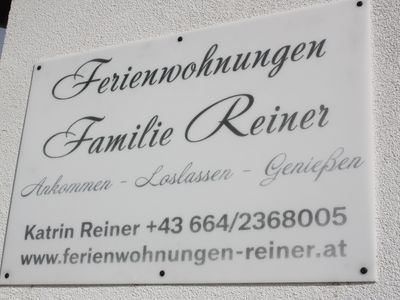 Schild Unterkunft