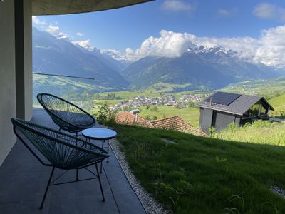 Ferienwohnung Schwalbennest - Aussicht Sommer