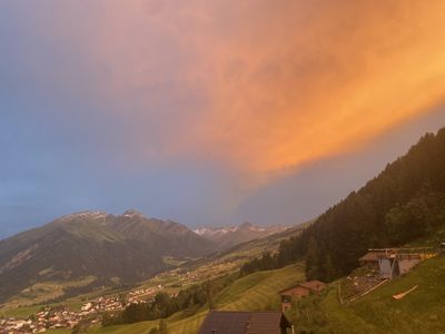 Ferienwohnung Schwalbennest - Abendstimmung