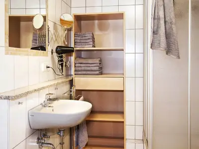Ferienwohnung Hof - Badezimmer