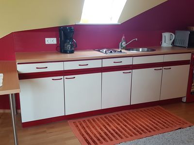Wohnbereich/ Küche