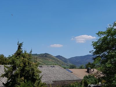 Aussicht vom Balkon in den Schwarzwald