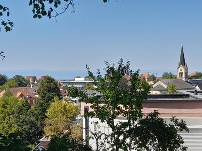 Aussicht auf Müllheim von Schlafzimmer und Küche