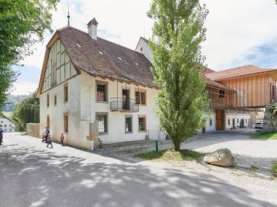 Wohnung oben mit Balkon