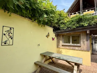Außenbereich Kachelofen, HImmelreich und Swiggers