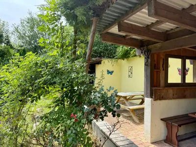 Terrasse Grillstelle