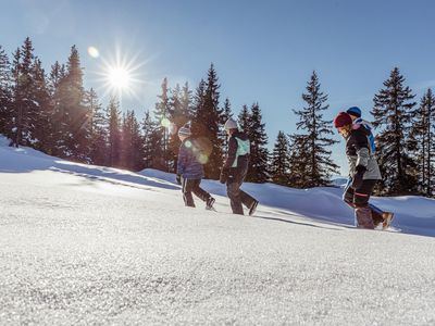 Winterwandern mit der Familie Ski Juwel Alpbachtal