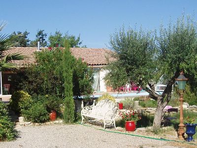 vue entrée terrasse