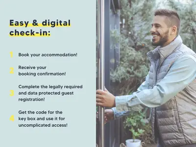 Bild - Erklärung digitaler Check-in