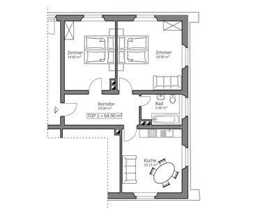 Ferienwohnung für 4 Personen (65 m²) in Nauders 3/10