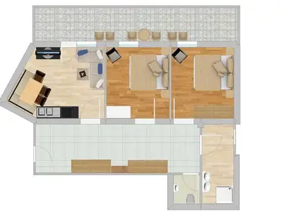 Ferienwohnung für 5 Personen (65 m²) in Nauders 2/10