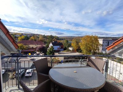 Blick von Balkon