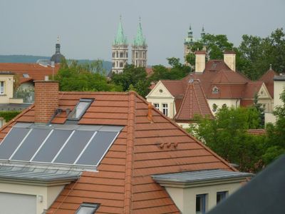 Blick vom Balkon zum Naumburger Dom