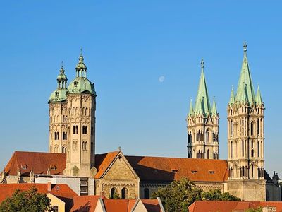 Blick aus dem Fenster zum Naumburger Dom