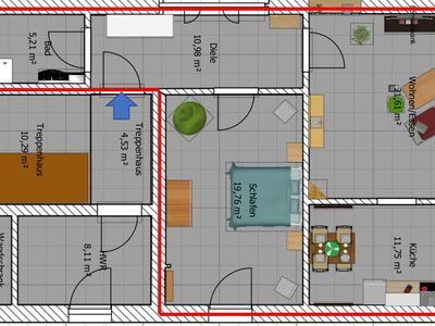 Ferienwohnung für 3 Personen (70 m²) in Naunheim 9/10