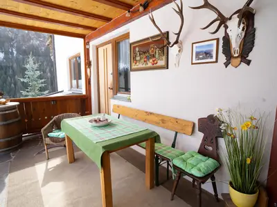 Alpenblick Navis - Terrasse