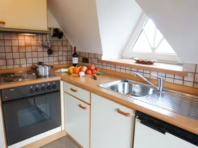 Küchen der Ferienwohnung Bi Elschen in Nebel auf Amrum