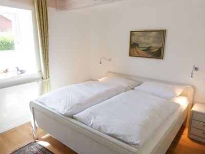 Schlafzimmer der Ferienwohnung Green Waanang in Nebel auf Amrum