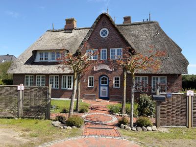 Hauptansicht Ferienhaus Hafis in Nebel auf Amrum