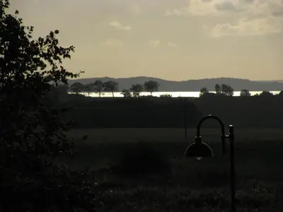 Blick von FeWo zum Gr. Jasmunder Bodden
