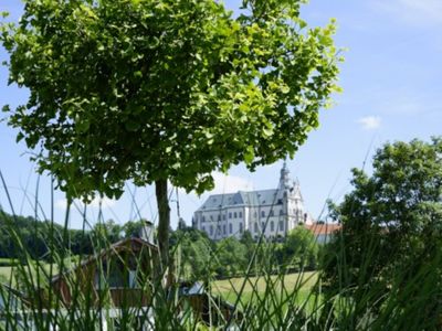 Blick zum Kloster Neresheim