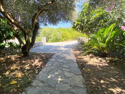 outside