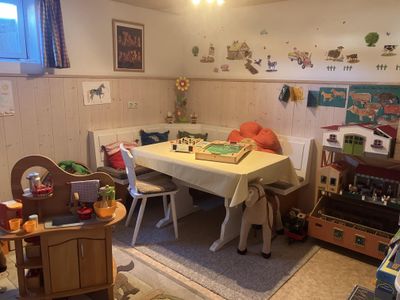 Kinderspielzimmer im Ferienhaus